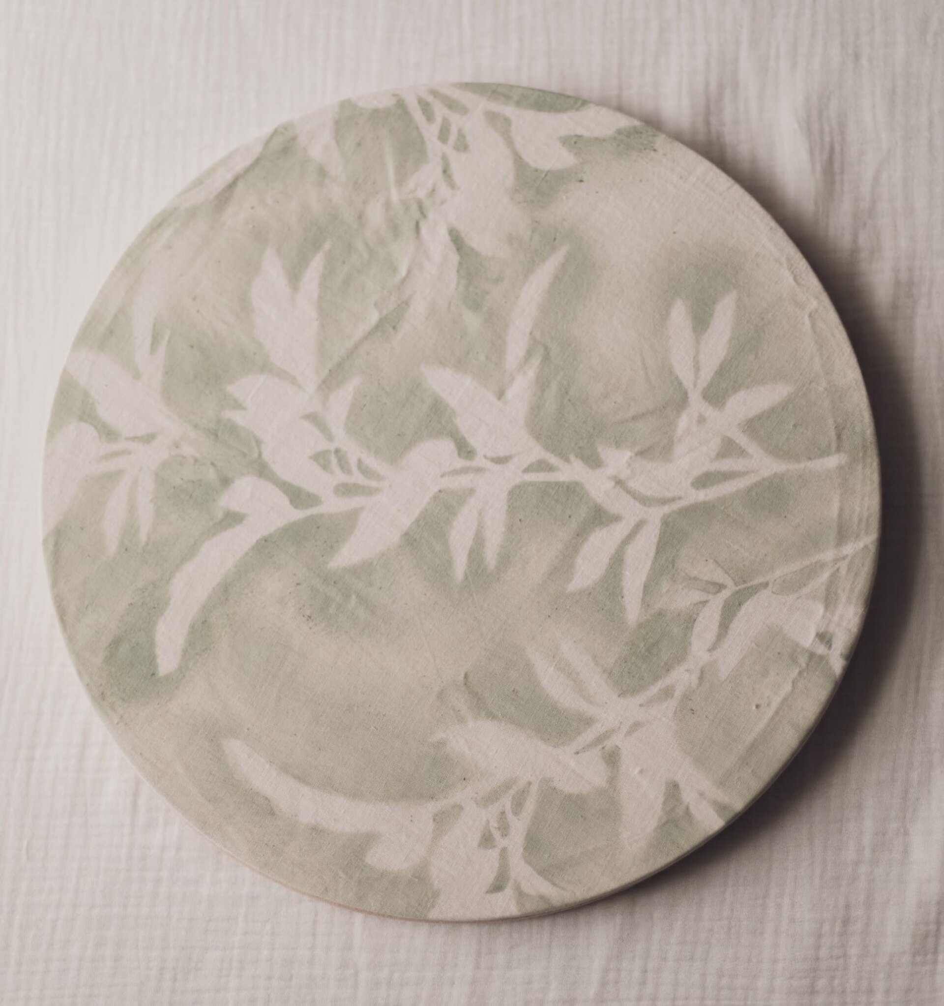 Platos Bajos Estampa Botanica (set x2) - 2