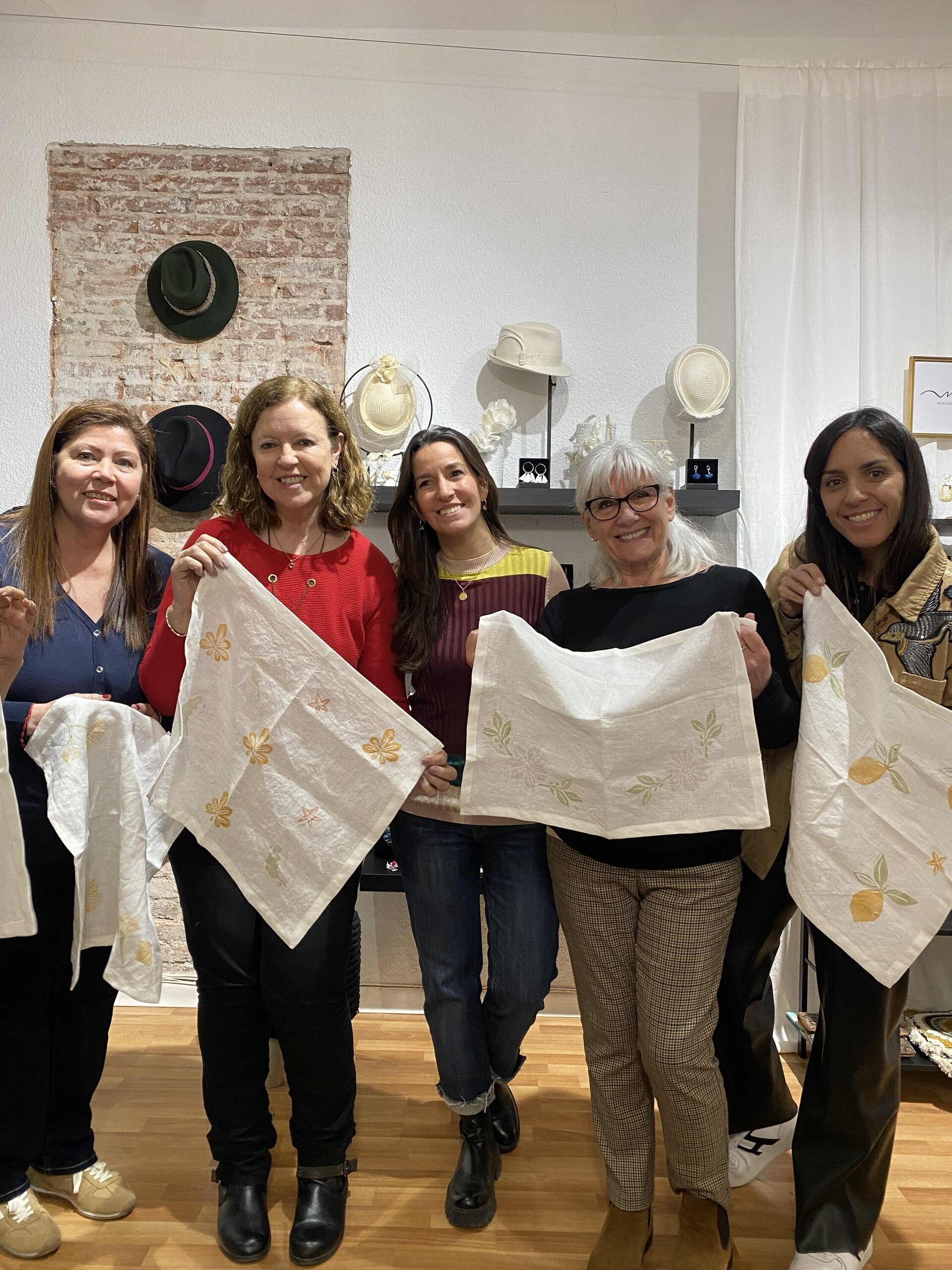 "Taller de Block Printing Grupal" - 15