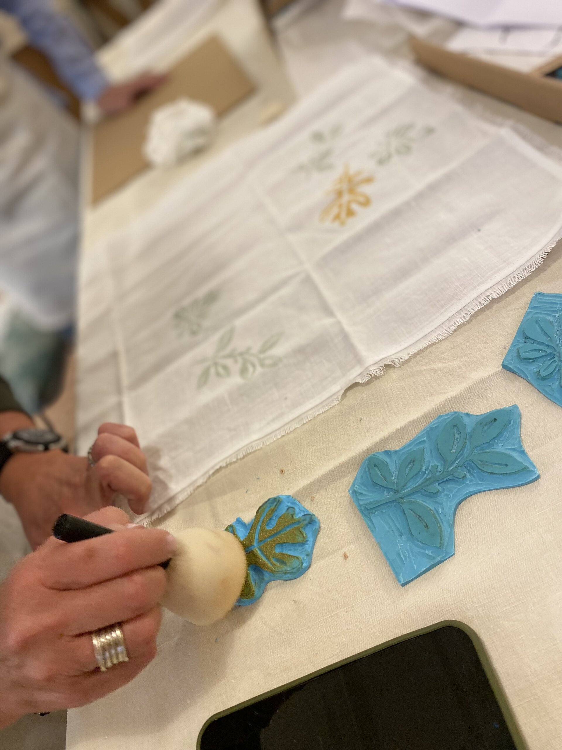 Carvado de Sello y Estampa Textil - 8