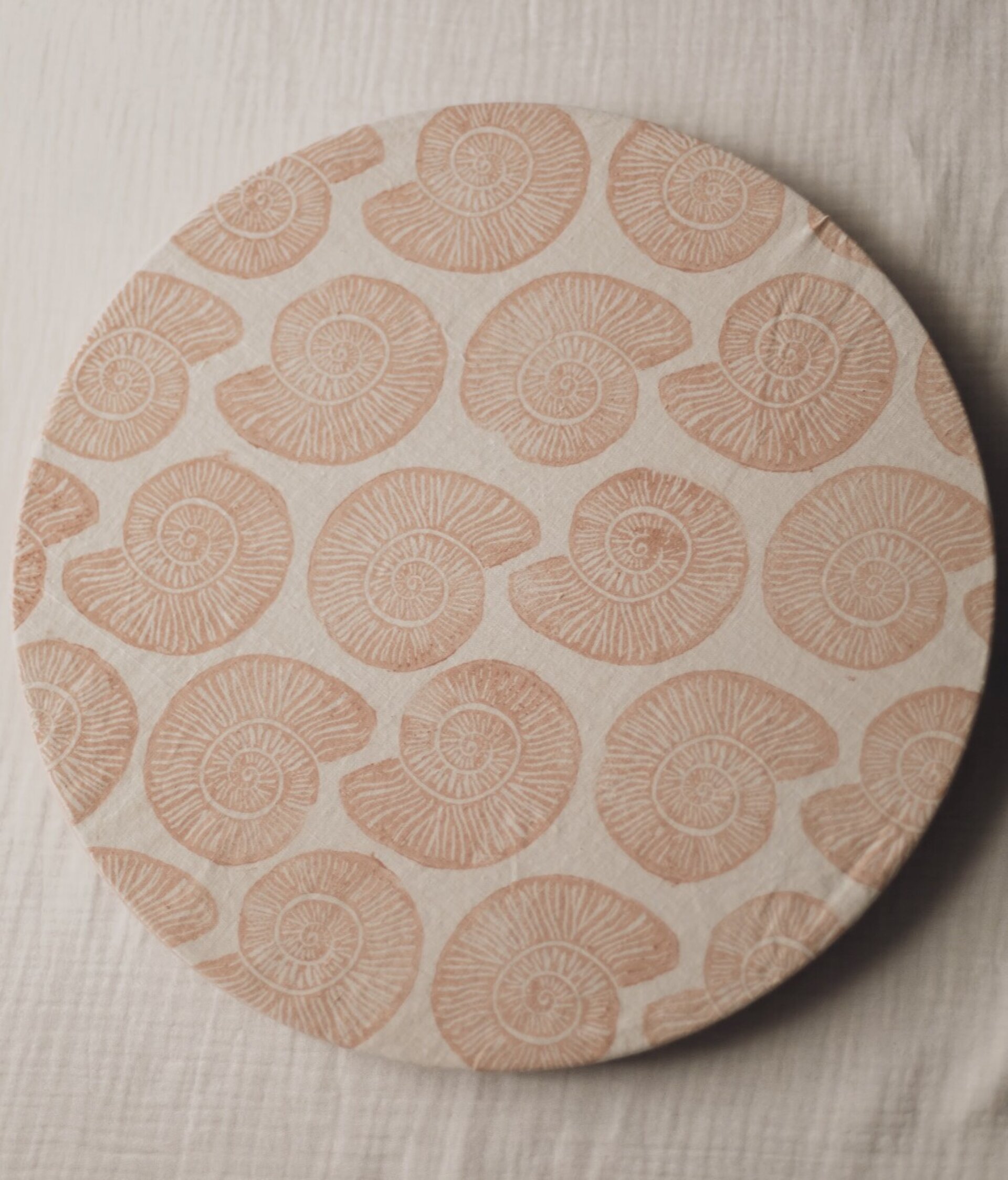 Platos Bajos Estampa Caracoles (set x2) - 2